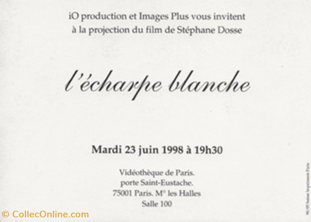 L'écharpe blanche cartes postales autres l echarpe blanche