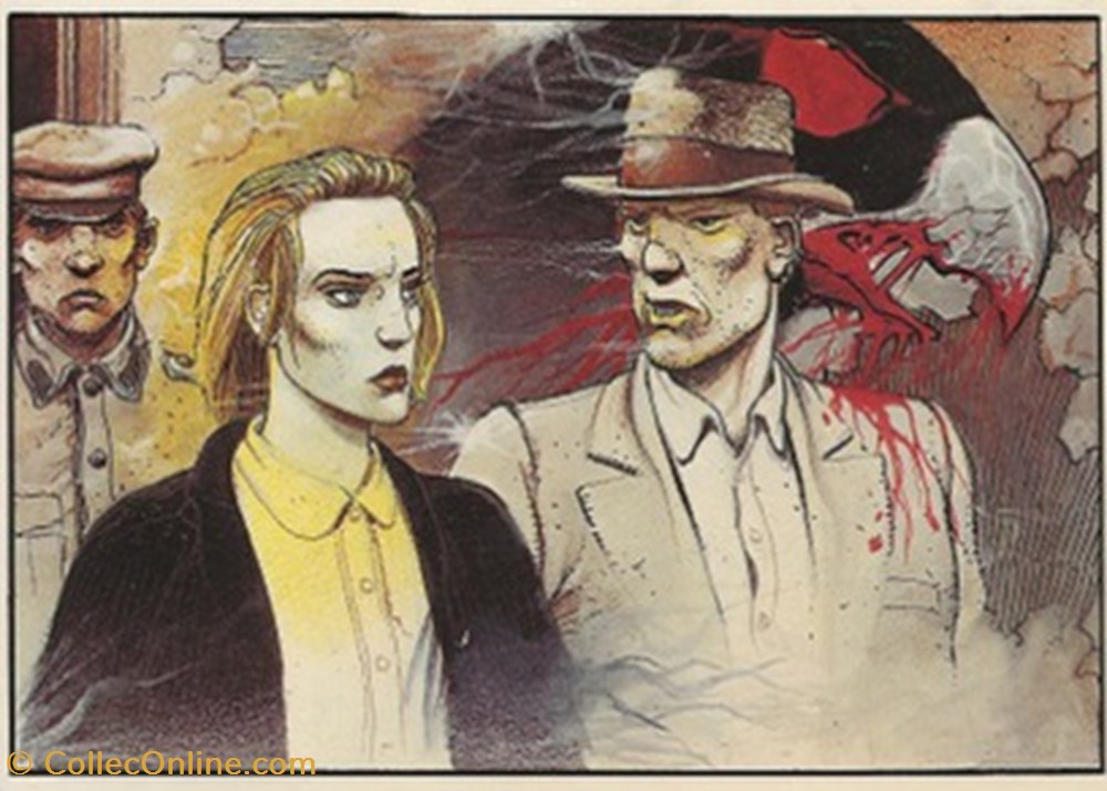 Enki Bilal cartes postales bande dessinee enki bilal