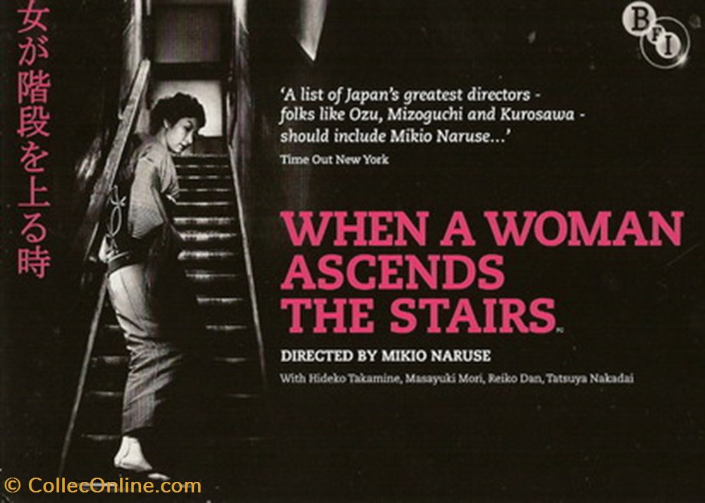 cartes postales autres when a woman ascends the stairs