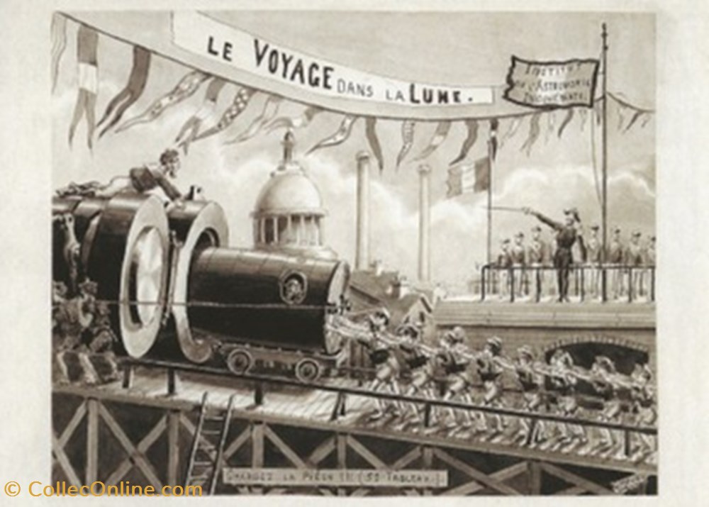ZZ Méliès Le voyage dans la lune (3) cartes postales autres zz melies le voyage dans la lune 3