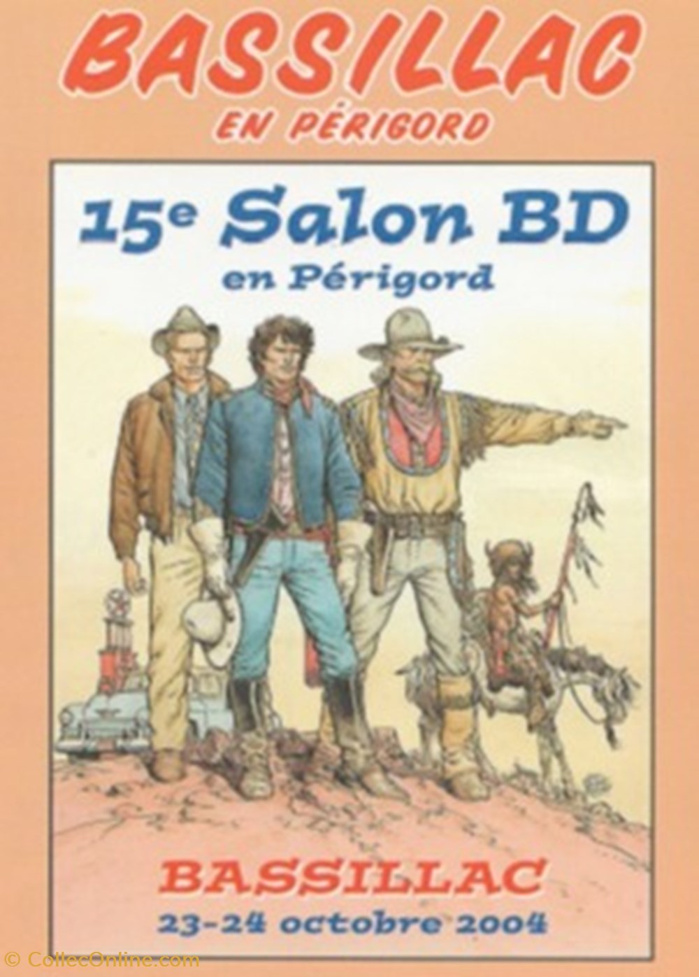 cartes postales bande dessinee bassillac 24 2004