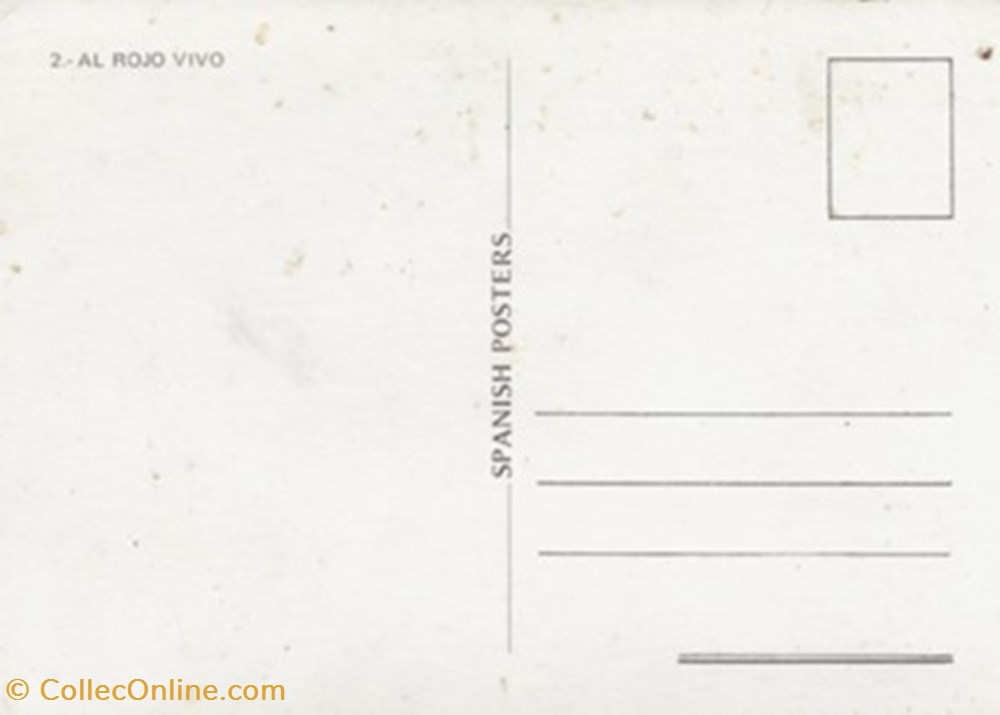 Al rojo vivo cartes postales autres al rojo vivo