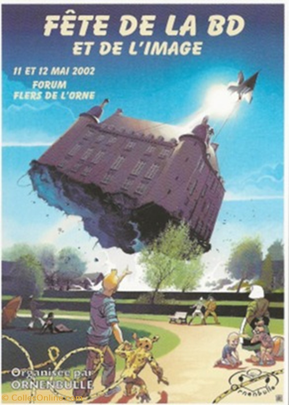 Flers de l'Orne (61) 2002 cartes postales bande dessinee flers de orne 61 2002
