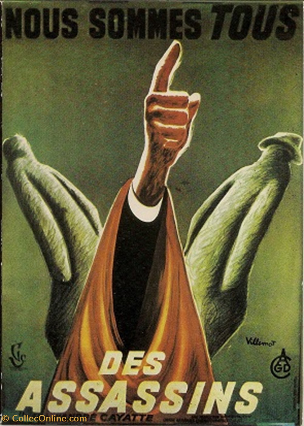Nous sommes tous des assassins cartes postales autres nous sommes tous des assassins