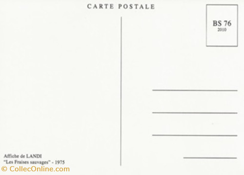 Les fraises sauvages cartes postales autres les fraises sauvages