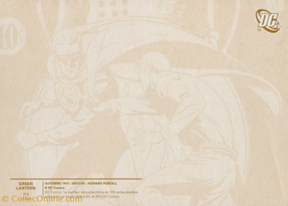DC Comics cartes postales bande dessinee dc comics
