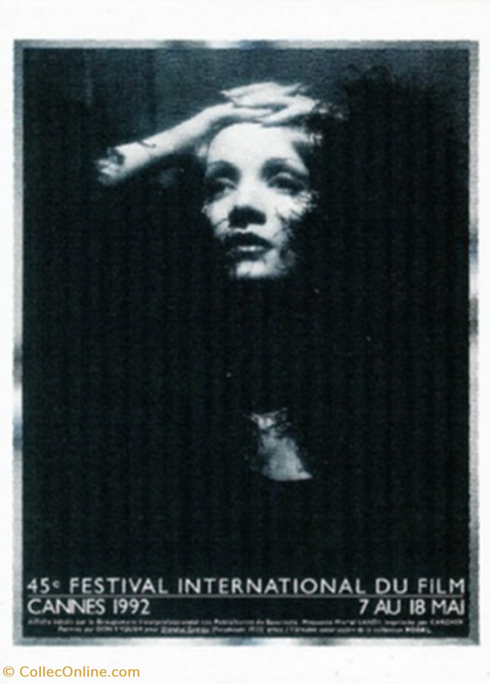Cannes Festival international du film 1992 cartes postales autres cannes festival international du film 1992
