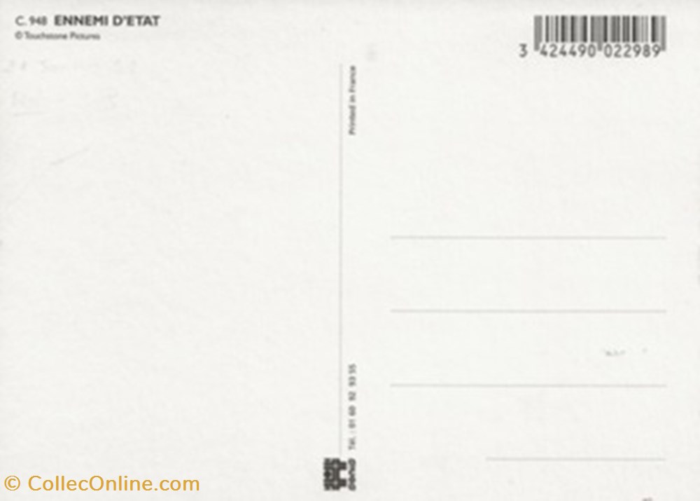 Ennemi d'état cartes postales autres ennemi etat