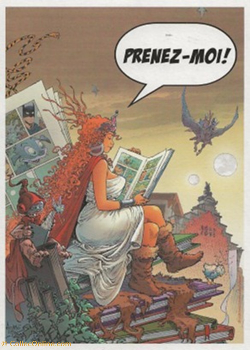 Bruxelles (Belgique) cartes postales bande dessinee bruxelles belgique