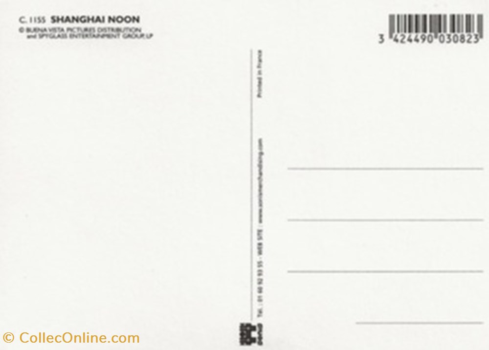 Shanghai noon cartes postales autres shanghai noon