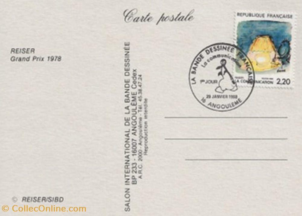 timbres angouleme 16 1988 la bande dessinee francaise