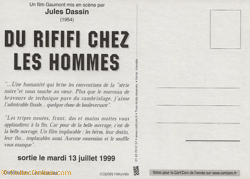 Du rififi chez les hommes cartes postales autres du rififi chez les hommes