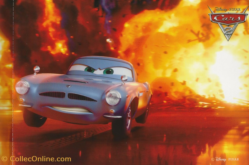 ZZZ Carnet (Autriche) 2011 Cars 2 3 timbres zzz carnet autriche 2011 cars 2