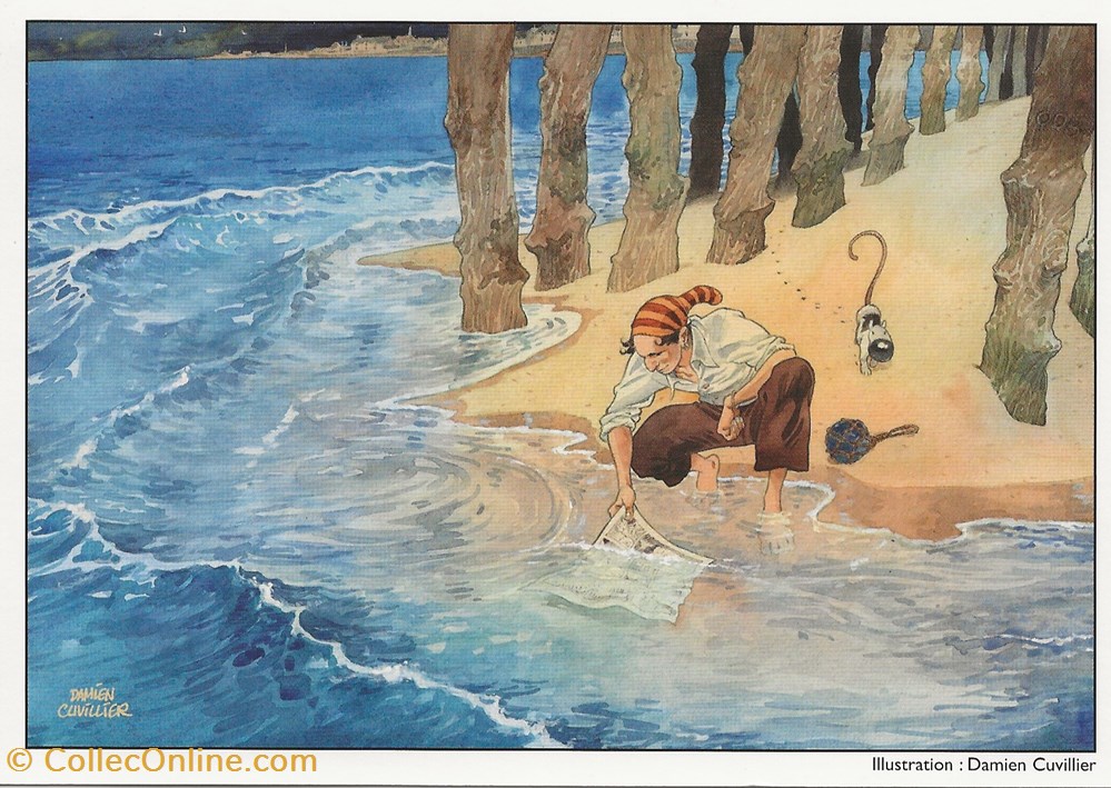 cartes postales bande dessinee saint malo 35 2015