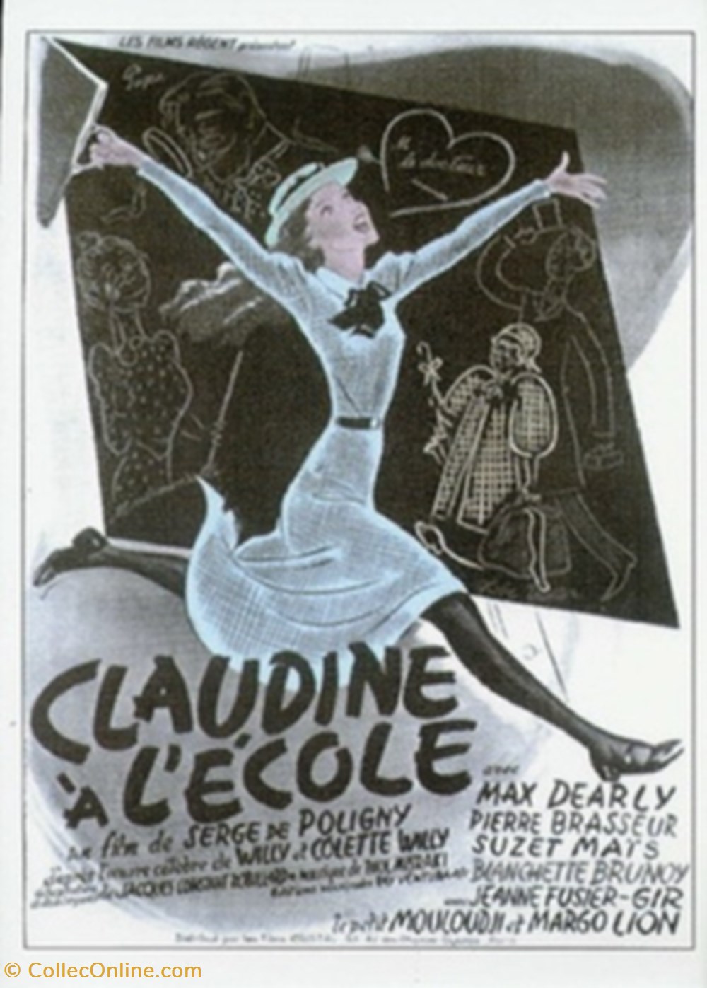 Claudine à l'école cartes postales autres claudine a ecole