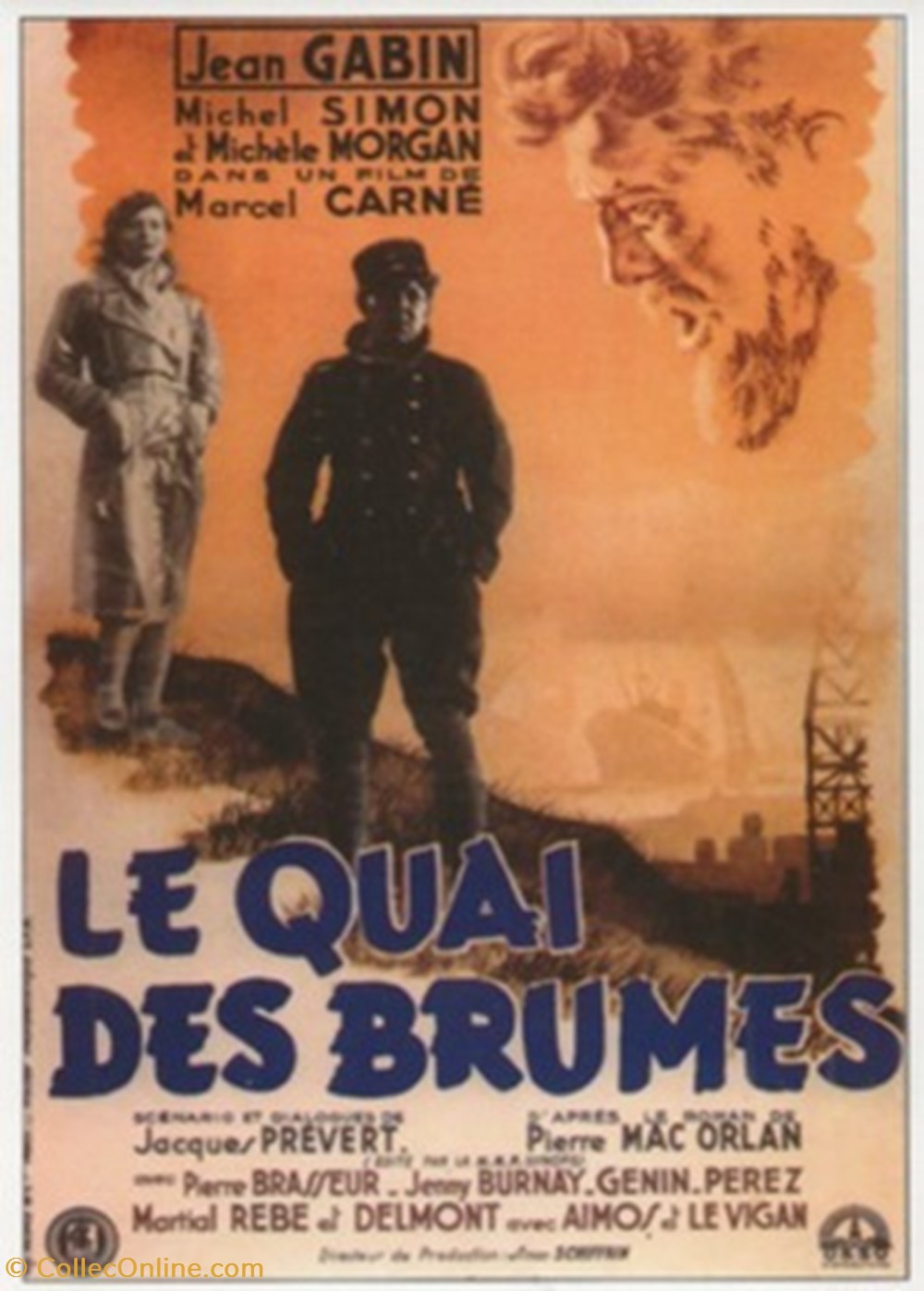 Le quai des brumes cartes postales autres le quai des brumes