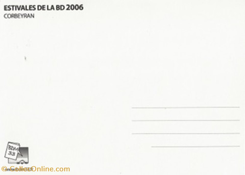 cartes postales bande dessinee montalivet 33 2006