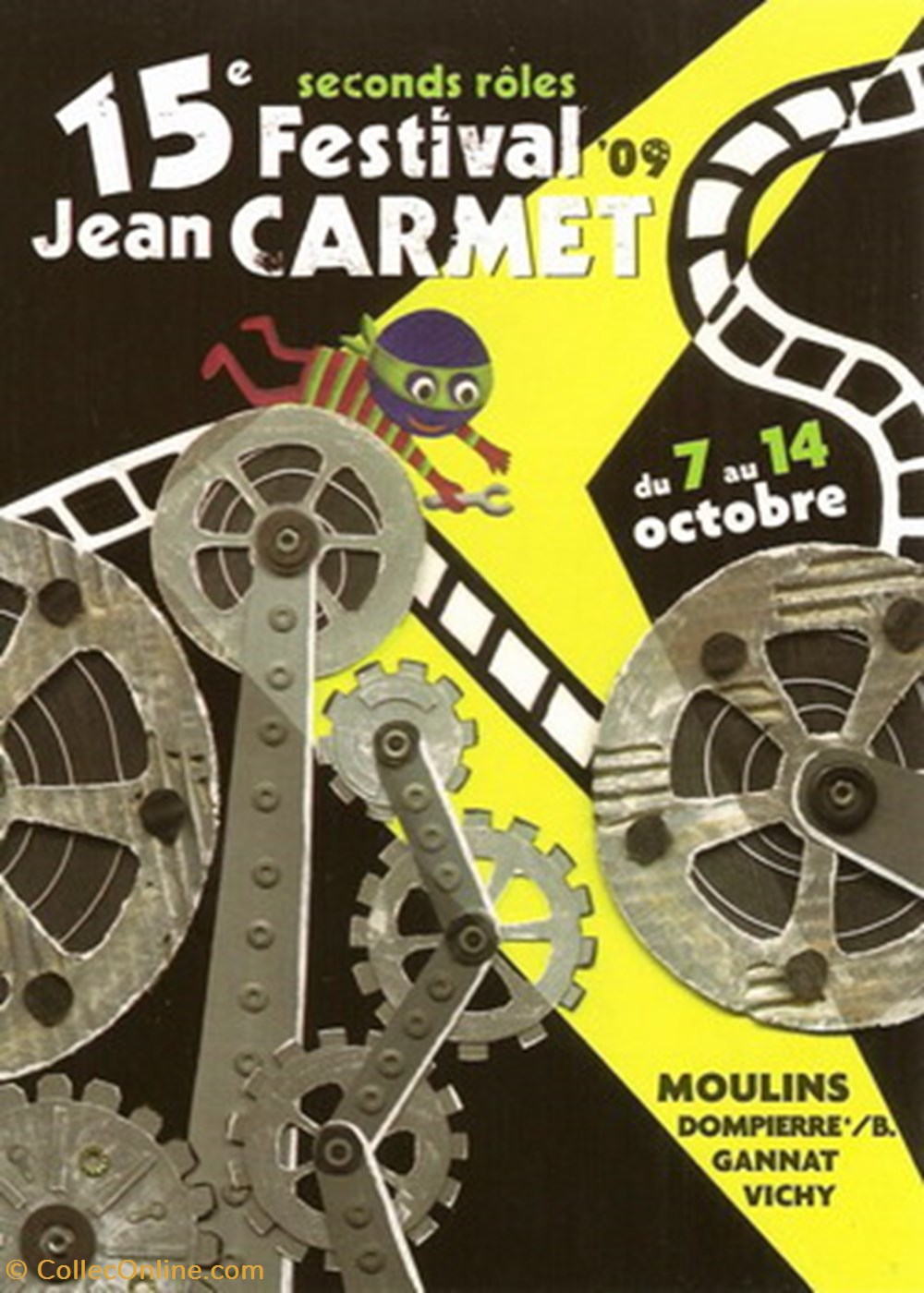cartes postales autres moulins festival jean carmet seconds roles 2009