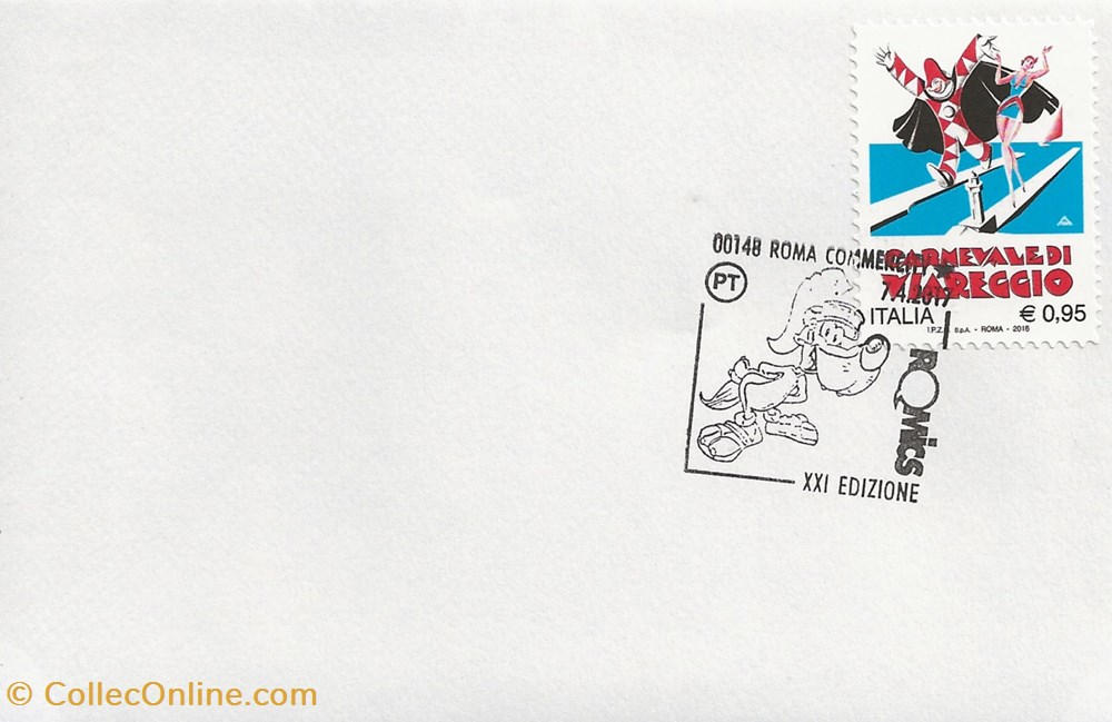 Roma (Italie) 2017 XXI Edizione romics timbres roma italie 2017 xxi edizione romics