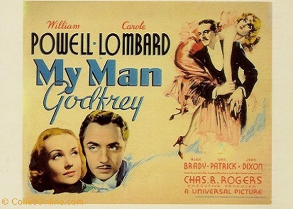 My man Godfrey cartes postales autres my man godfrey