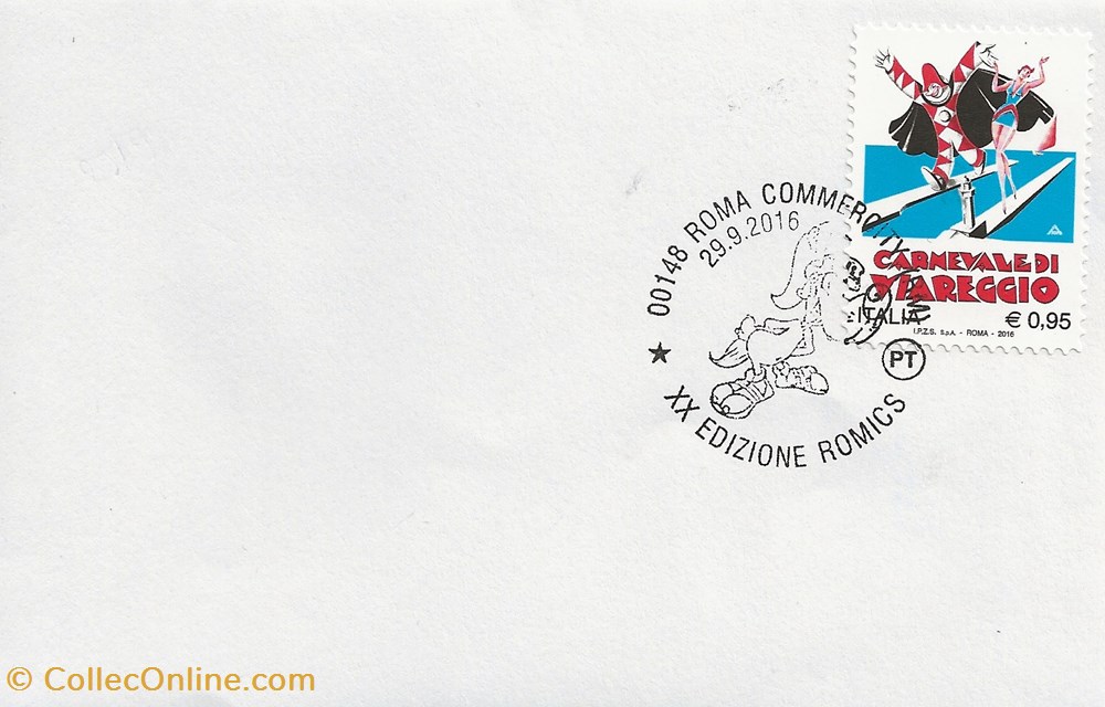 Roma (Italie) 2016 XX Edizione romics timbres roma italie 2016 xx edizione romics