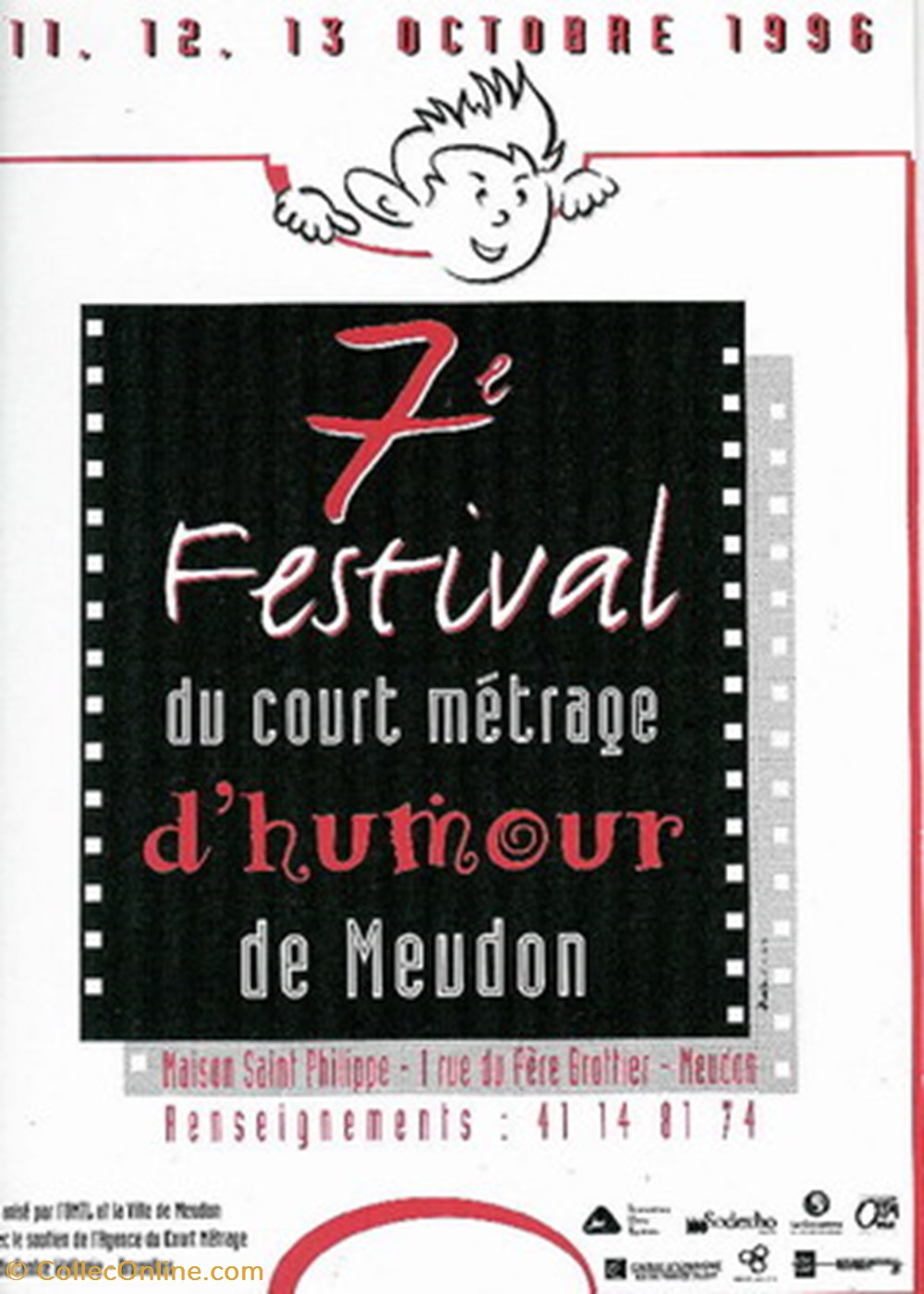 cartes postales autres meudon festival du court metrage humour 1996