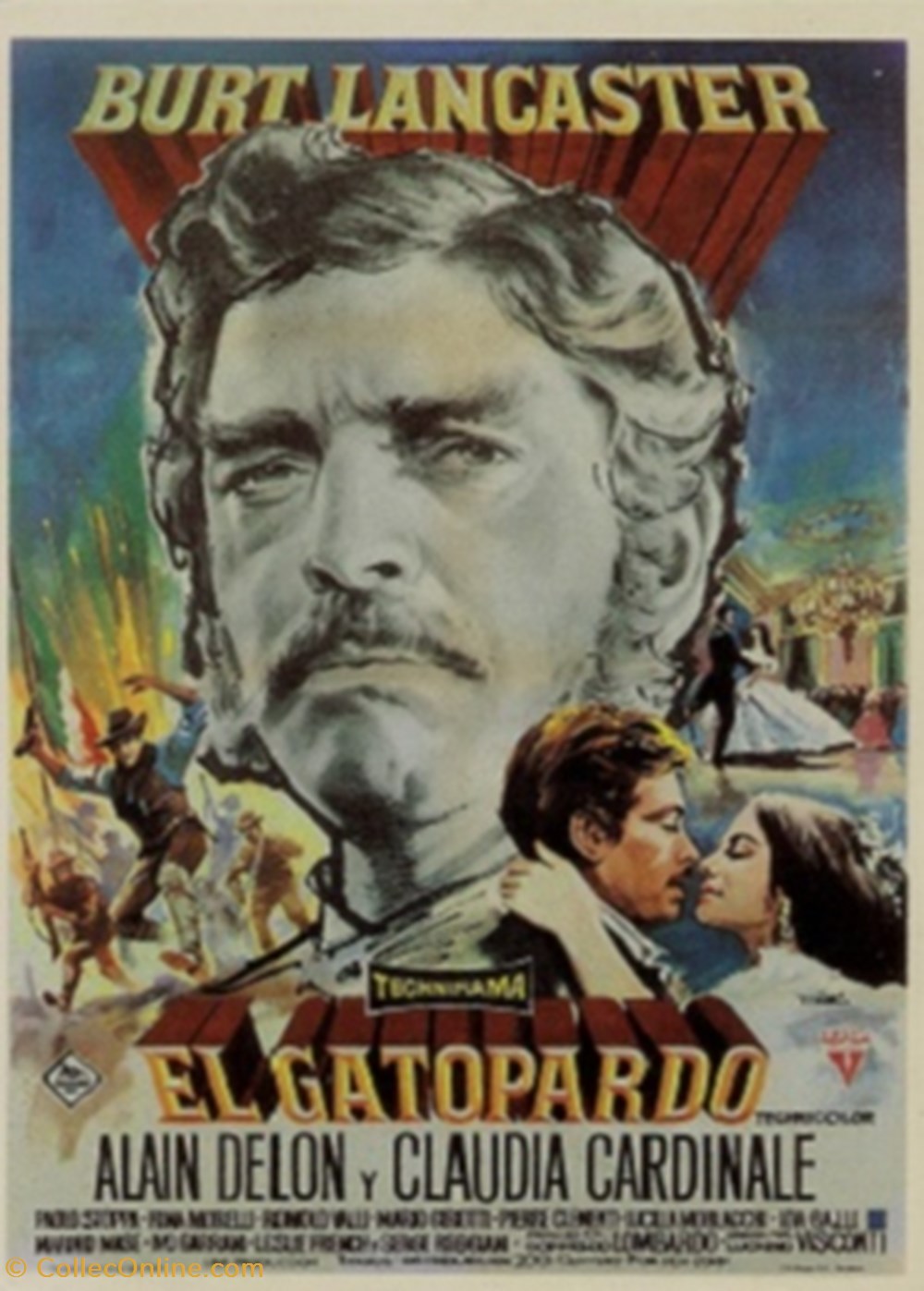 El gatopardo cartes postales autres el gatopardo