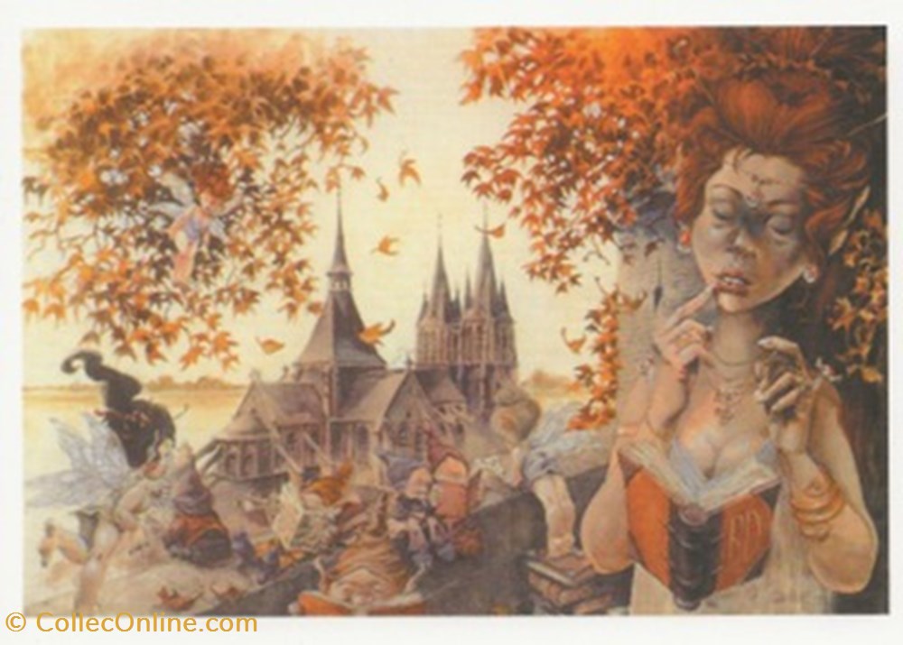 Blois (41) 1999 cartes postales bande dessinee blois 41 1999