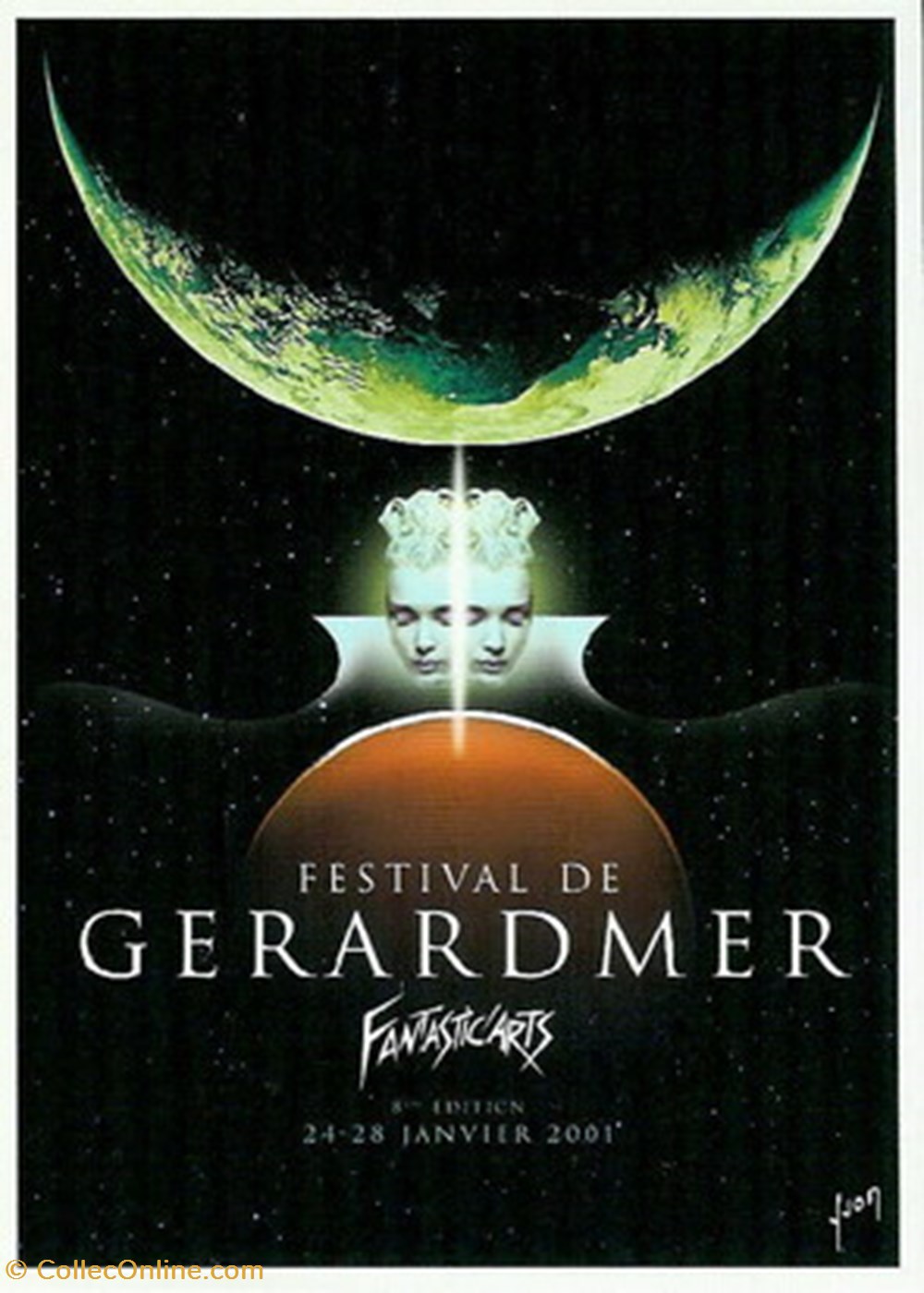 cartes postales autres gerardmer festival fantastic arts 2001