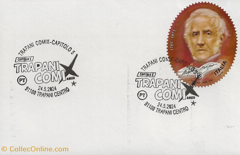 timbres trapani italie 2024 trapani comix capitolo 5