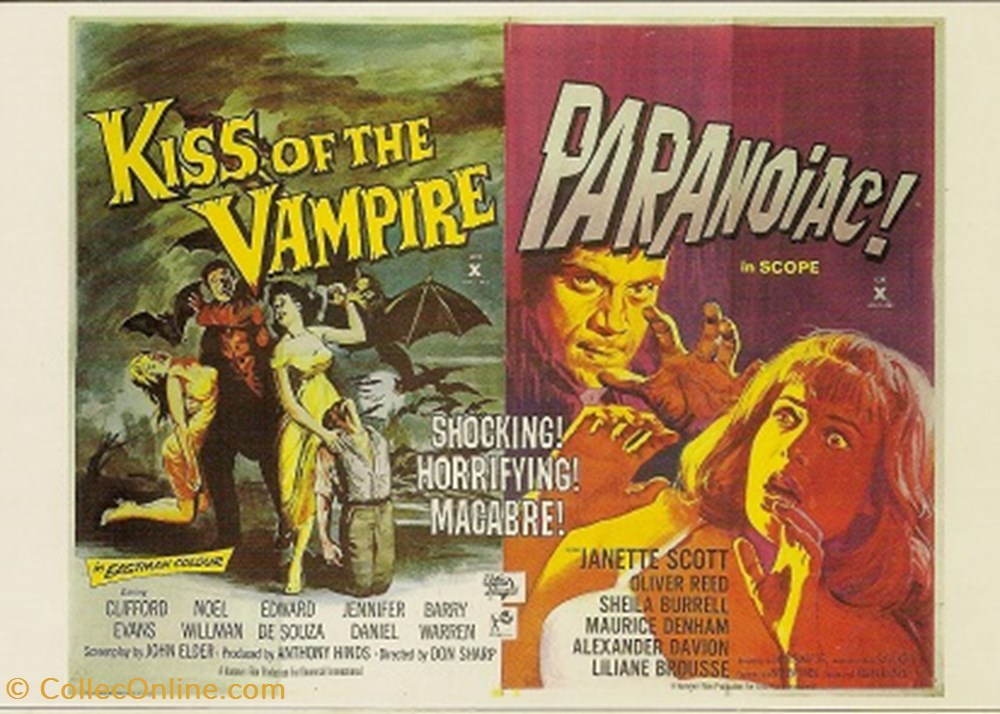 cartes postales autres kiss of the vampire