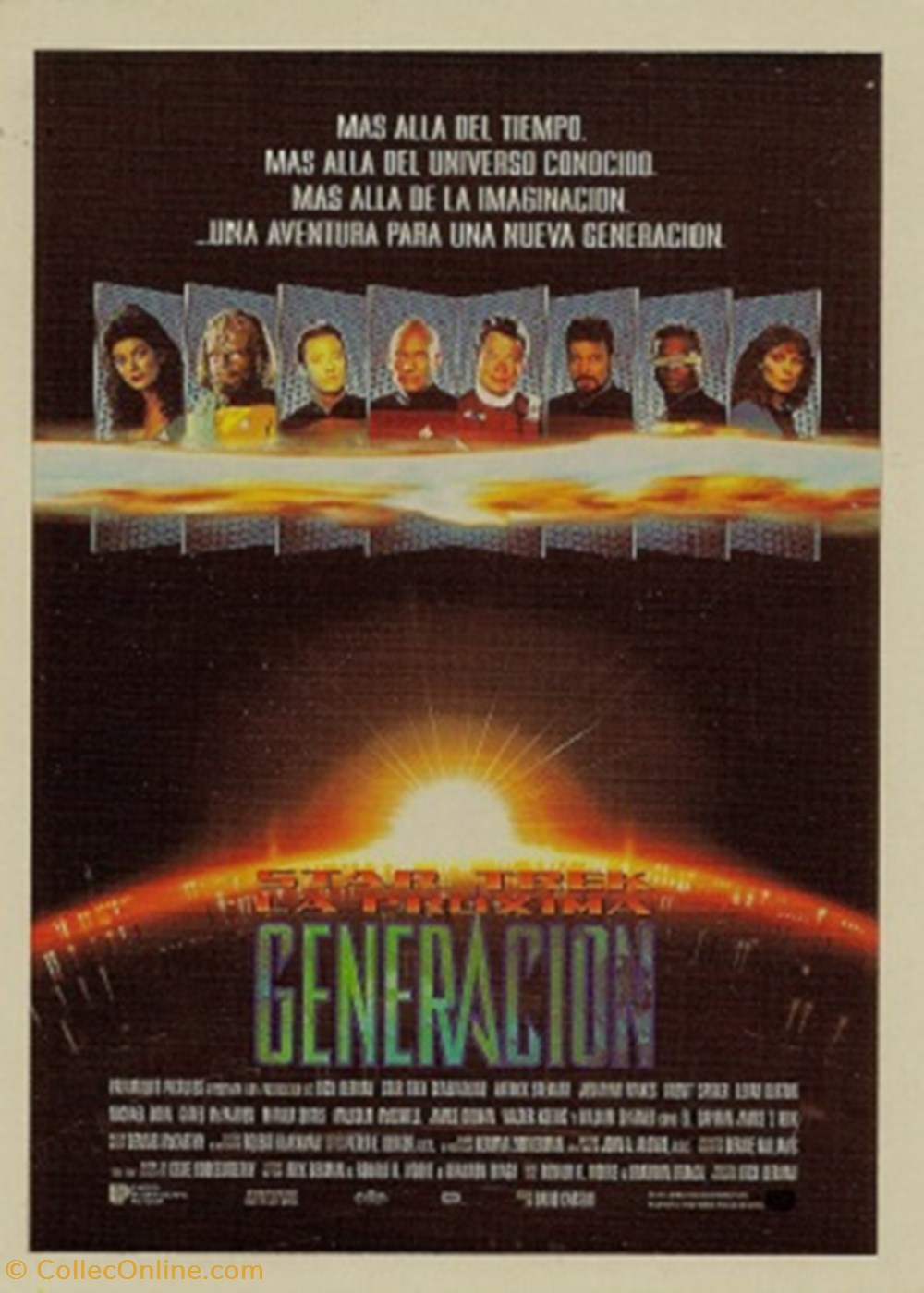 Star trek : generacion cartes postales autres star trek generacion