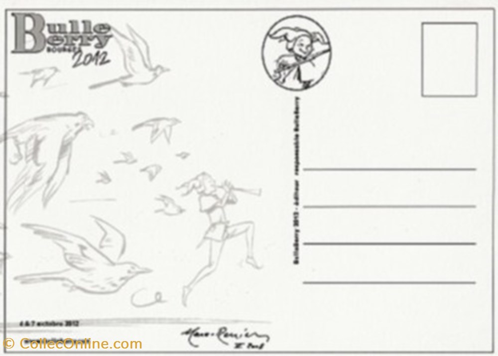 Bourges (18) 2012 cartes postales bande dessinee bourges 18 2012