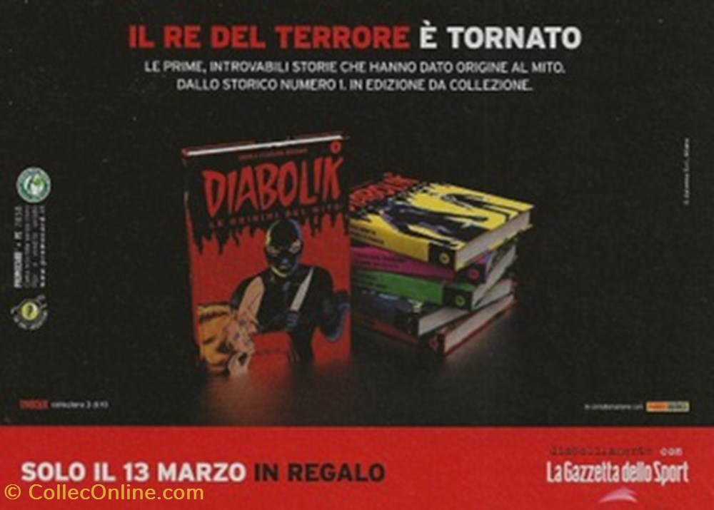Diabolik cartes postales bande dessinee diabolik