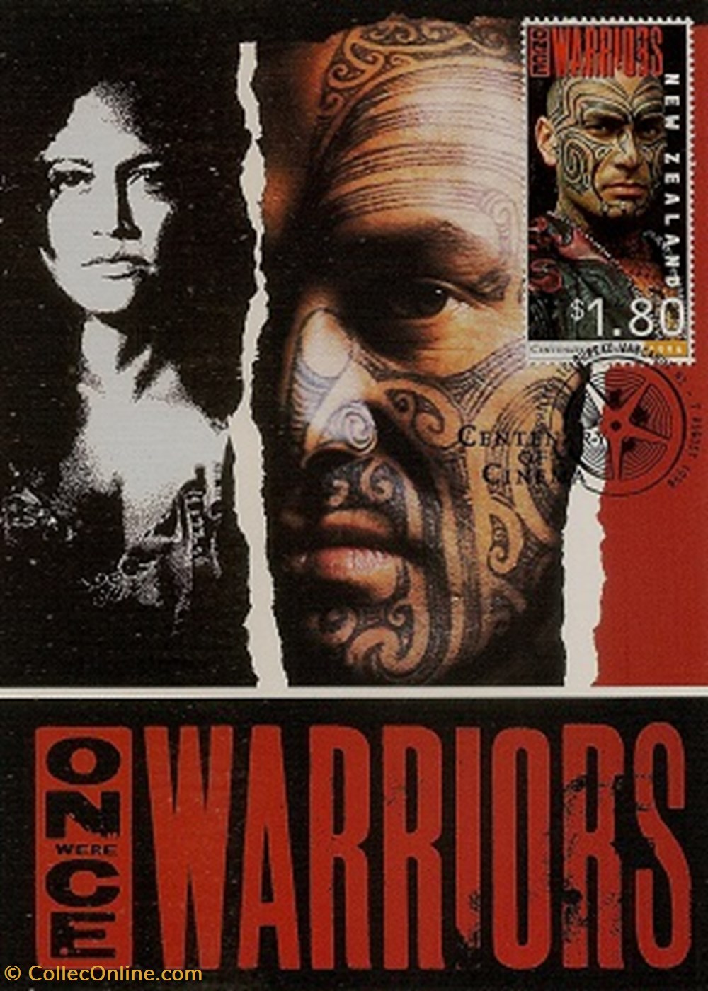Once were warriors cartes postales autres once were warriors