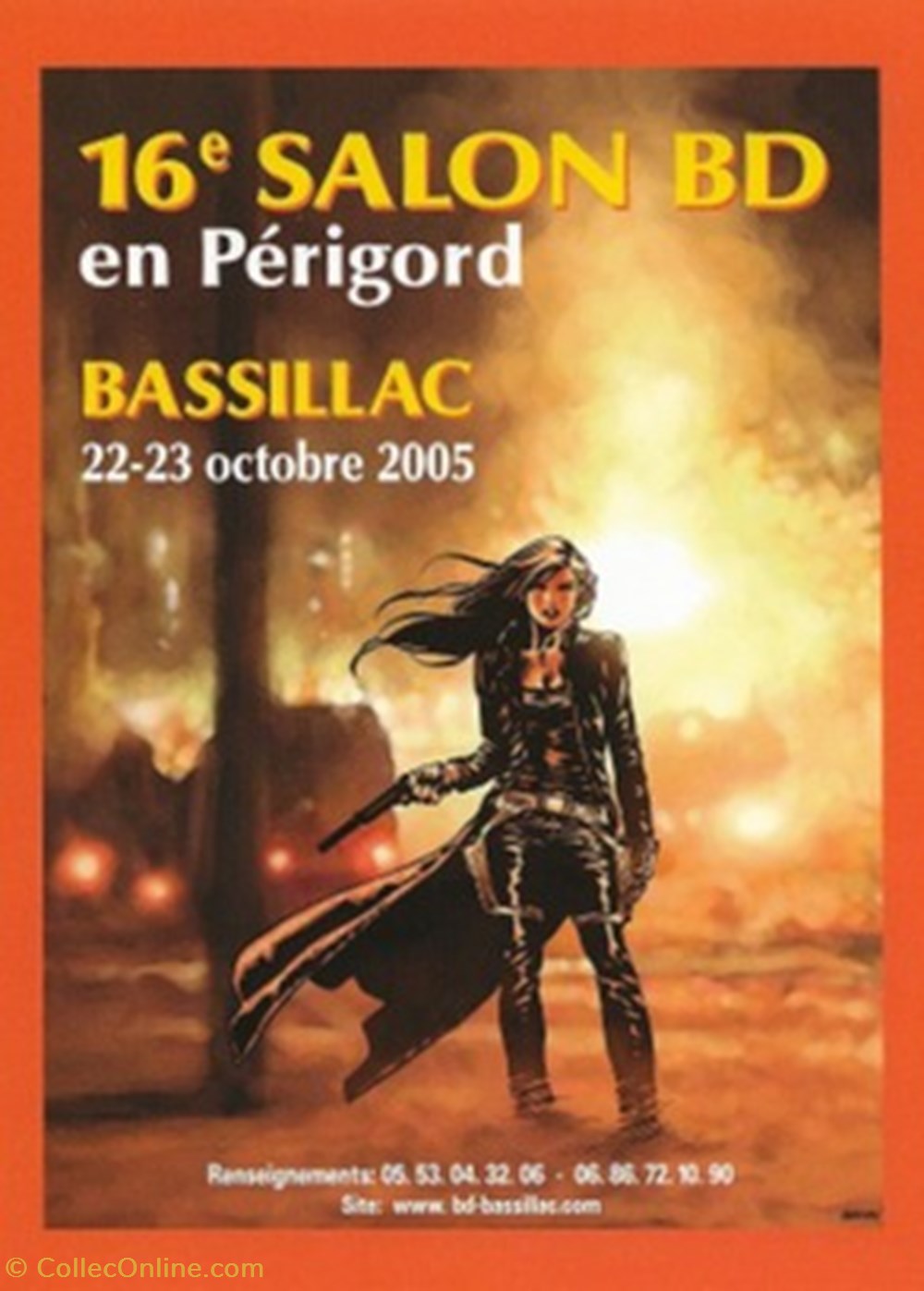 cartes postales bande dessinee bassillac 24 2005