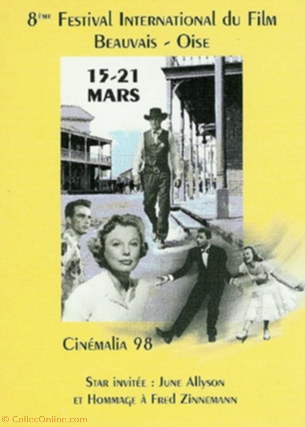 cartes postales autres beauvais festival international du film 1998