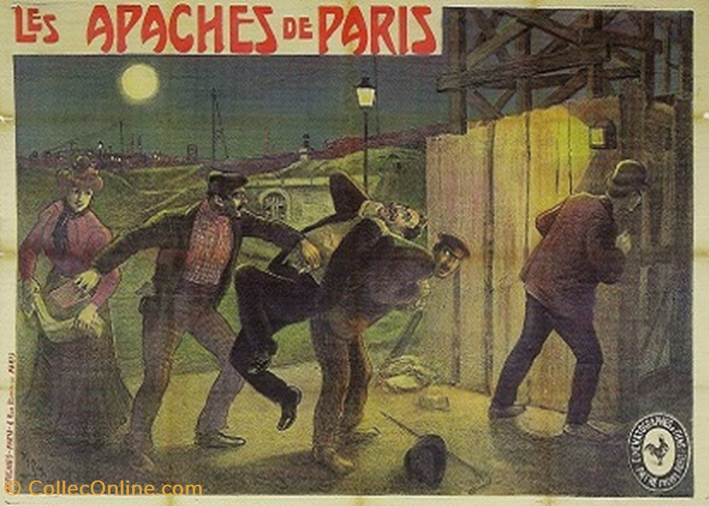 Les apaches de paris cartes postales autres les apaches de paris