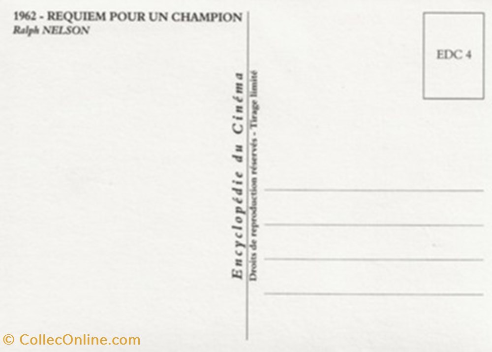 Requiem pour un champion cartes postales autres requiem pour un champion