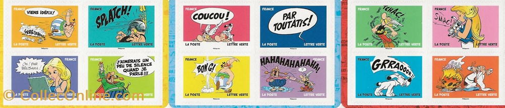 timbres zz carnet asterix