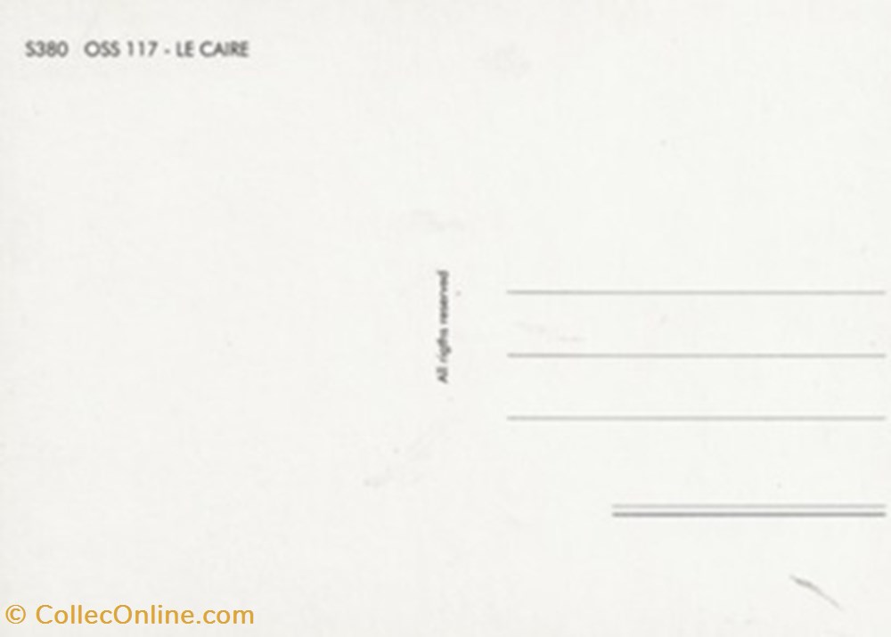 OSS 117 Le Caire nid d'espions cartes postales autres oss 117 le caire nid espions