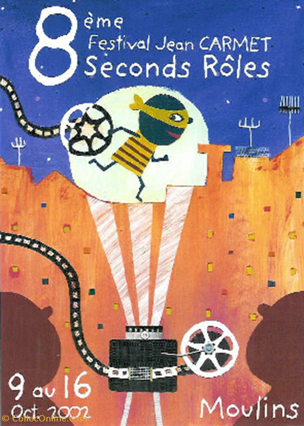 cartes postales autres moulins festival jean carmet seconds roles 2002