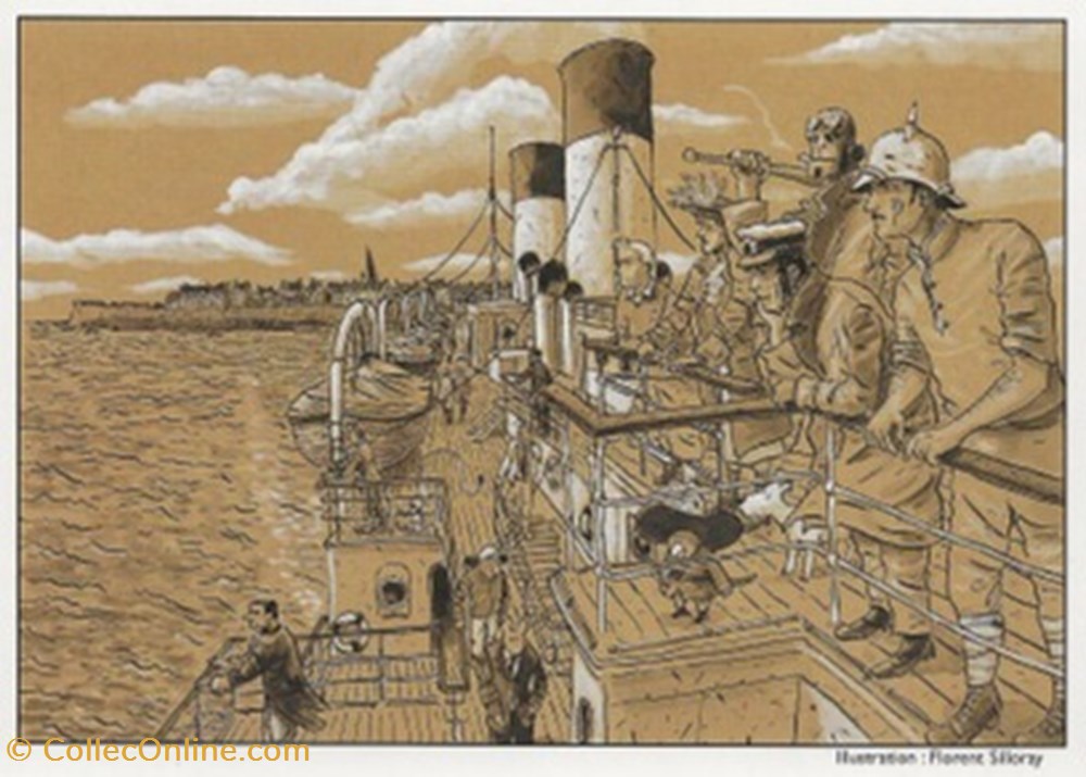 cartes postales bande dessinee saint malo 35 2012