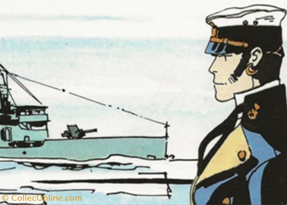 Corto Maltese cartes postales bande dessinee corto maltese