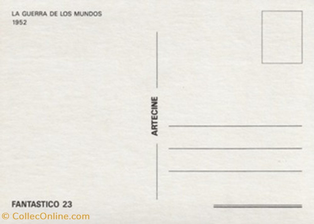cartes postales autres the war of the worlds