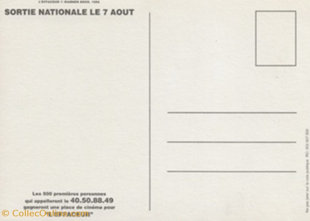 cartes postales autres l effaceur