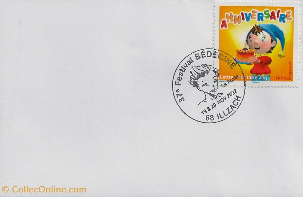 Illzach (68) 2022 Bédéciné timbres illzach 68 2022 bedecine