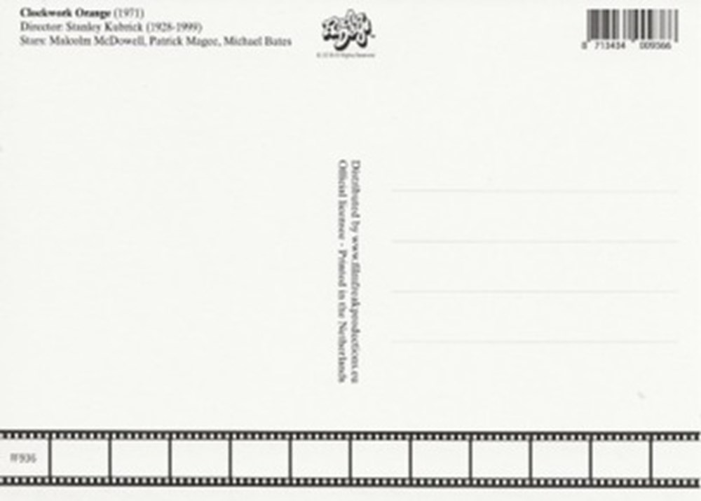 cartes postales autres clockwork orange