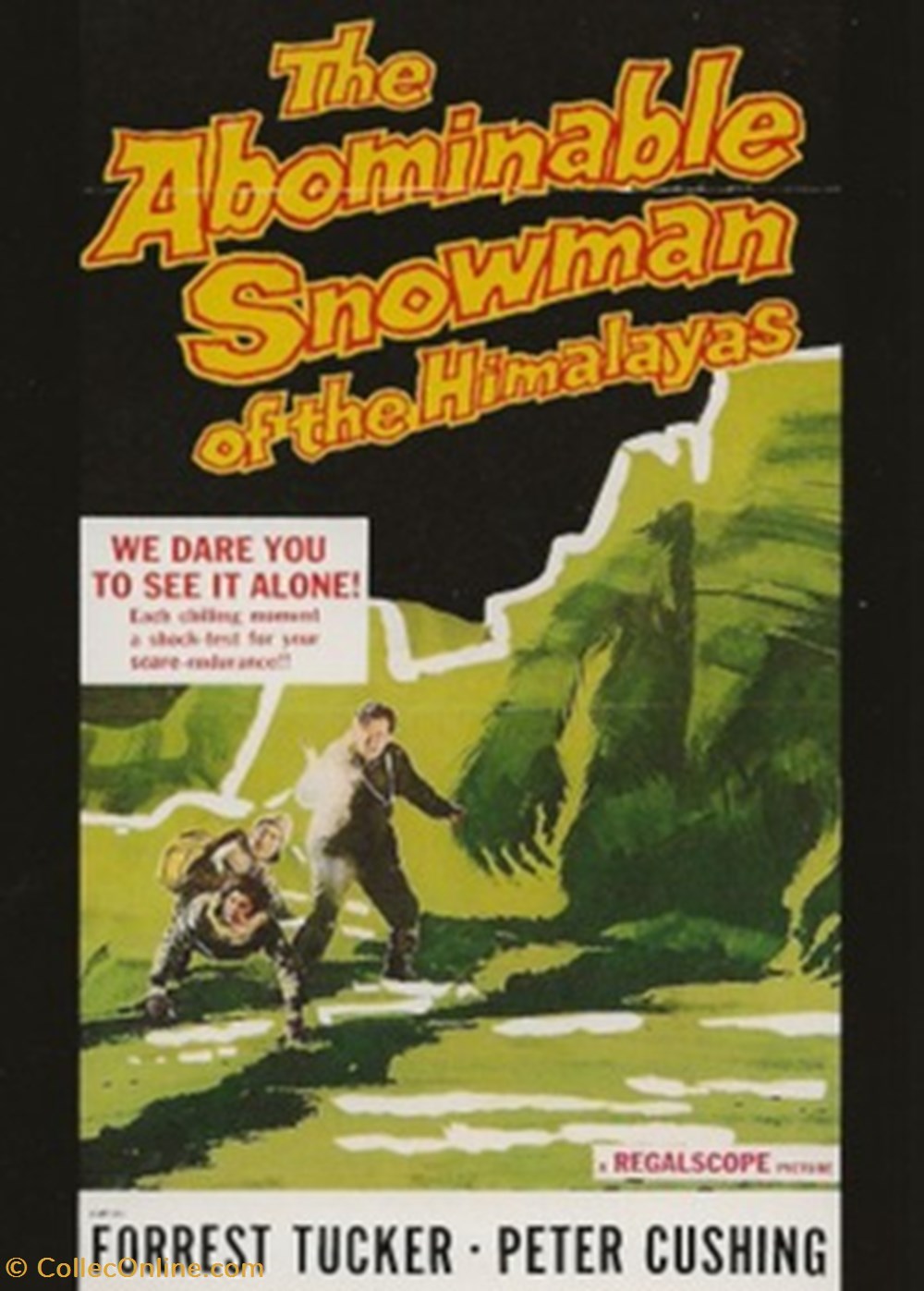 The abominable snowman of the Himalaya's cartes postales autres the abominable snowman of the himalaya s