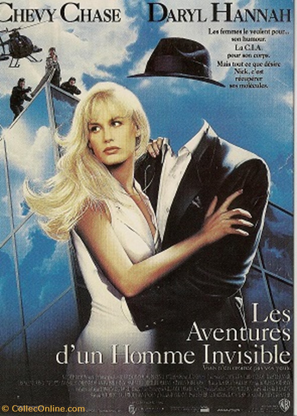 Les aventures d'un homme invisible cartes postales autres les aventures un homme invisible